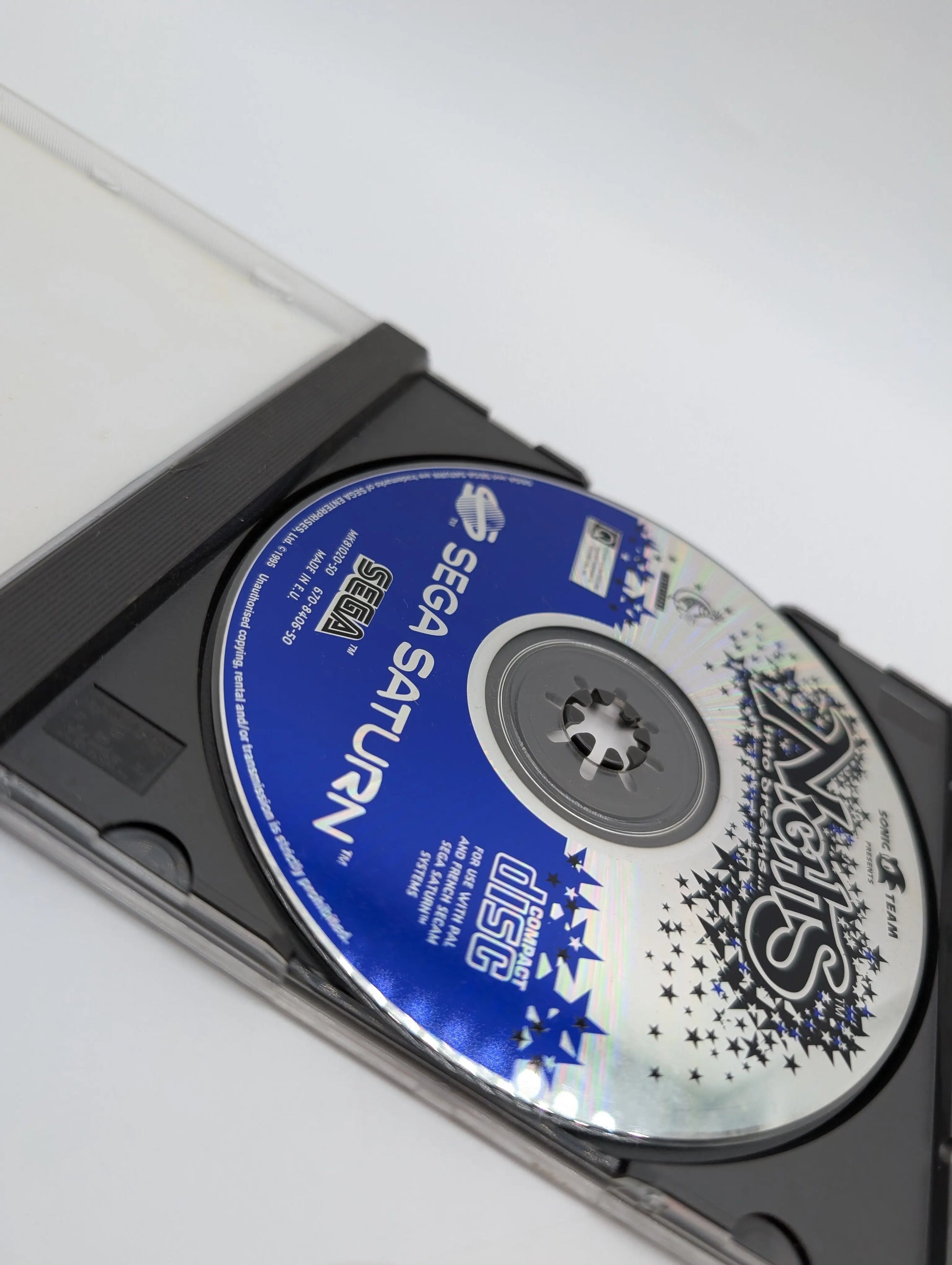 Nights into Dreams Sega Saturn PAL Video Game Very Good Condition Vintage used FRENLY BRICKS - Open 7 Days