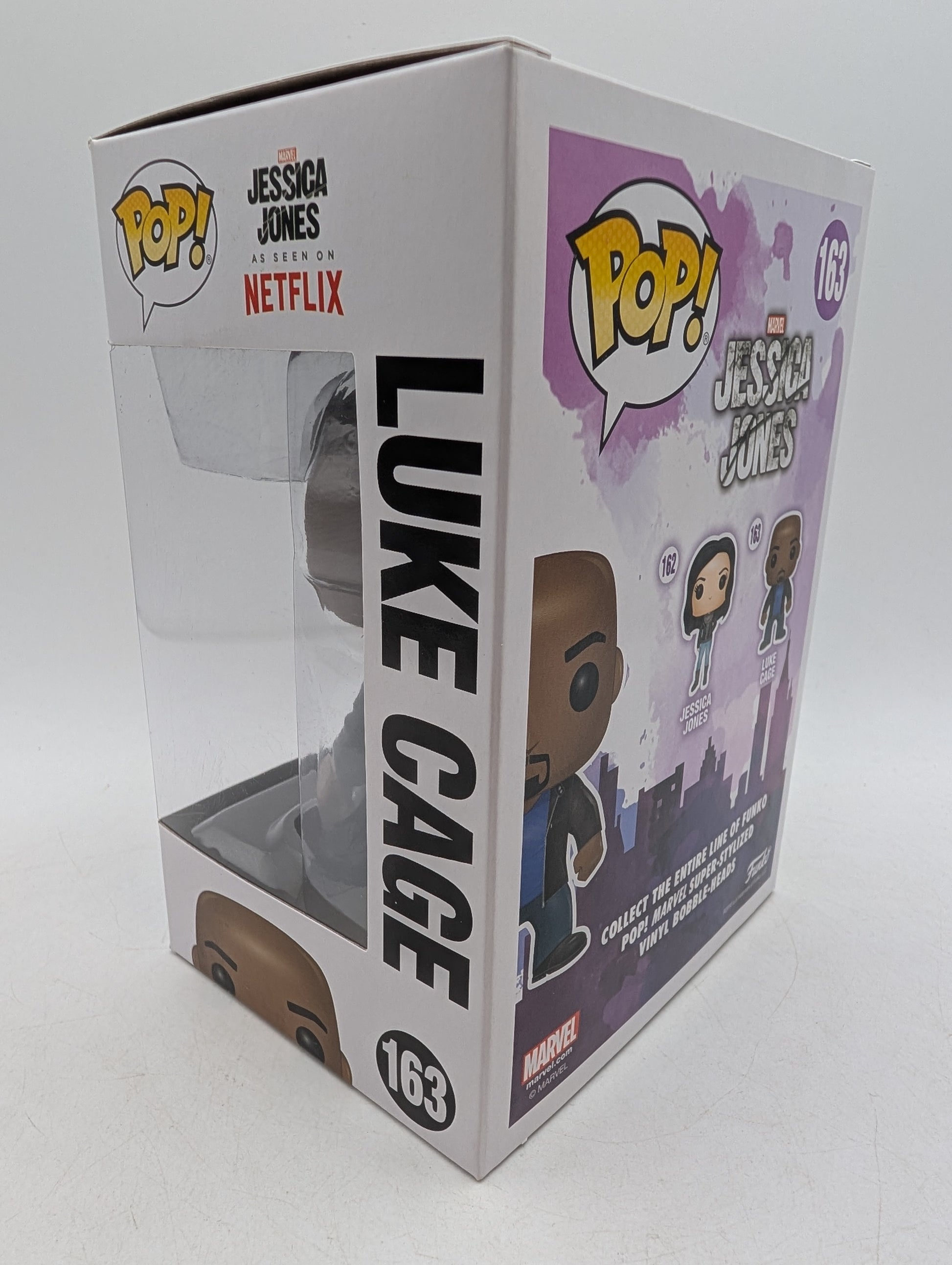 Funko POP! Marvel  Netflix Jessica Jones Luke Cage #163 image 4