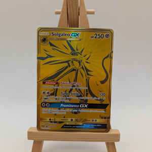 Pokemon Promo Cards Solgaleo GX - SM104a - SM Black Star Promos FRENLY BRICKS - Open 7 Days