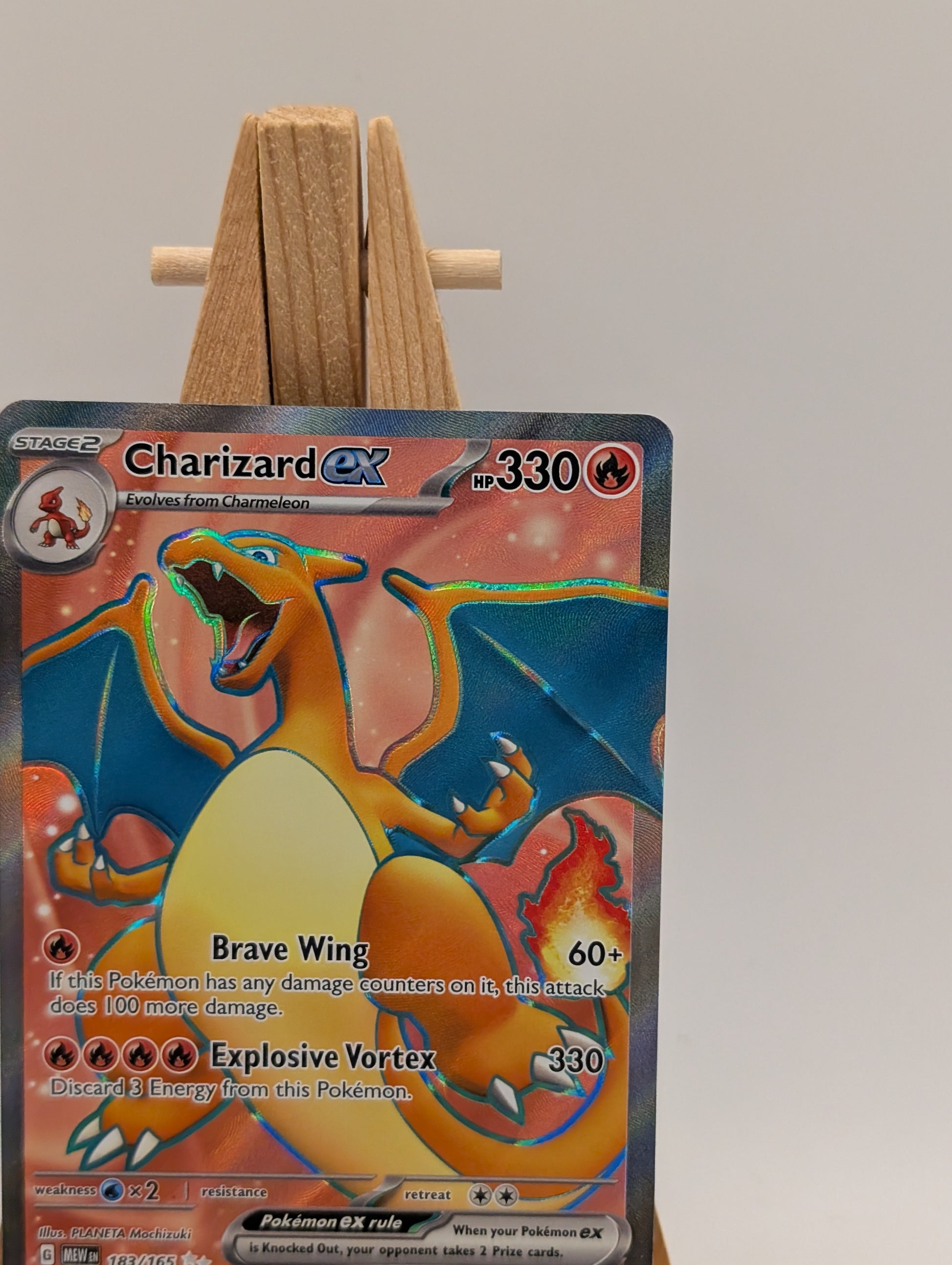 Pokémon TCG Charizard ex Scarlet & Violet-151 183/165 Holo Ultra Rare