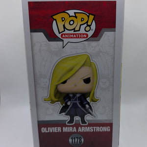 FullMetal Alchemist Brotherhood - Oliver Mira Armstrong #1178 - Funko Pop! Vinyl - New FRENLY BRICKS - Open 7 Days
