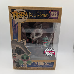 FUNKO POP Disney Pocahontas Meeko With Flit # 233