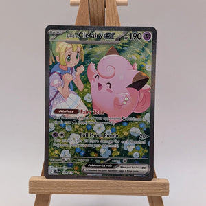 Lillie's Clefairy ex 184/159 Journey Together Pokemon LP FRENLY BRICKS - Open 7 Days