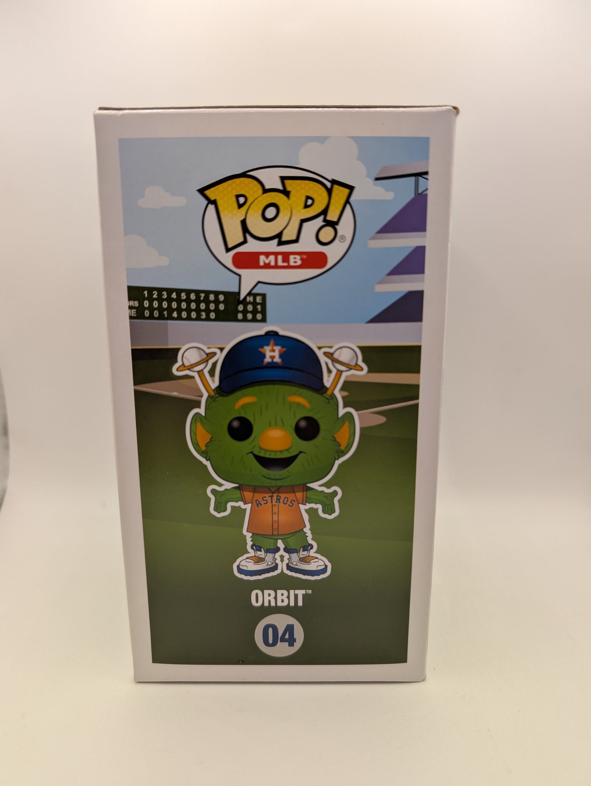 Funko Pop MLB Mascots Orbit #04 Houston Astros Vaulted Baseball Vinyl FRENLY BRICKS - Open 7 Days