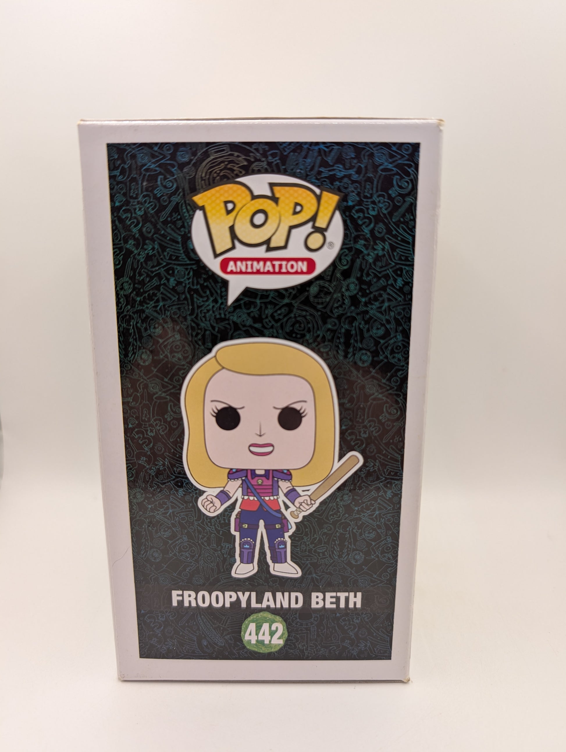 Funko Pop! Froopyland Beth #442 Rick and Morty 2018 Animation Vaulted Figure