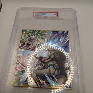 2019 DRAGON BALL SHIKISHI ART 9 #17 BROLY VS GOGETA FRENLY BRICKS - Open 7 Days