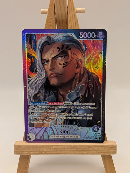King OP08-057 Leader Alt Art One Piece English FRENLY BRICKS - Open 7 Days