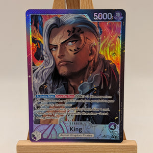 King OP08-057 Leader Alt Art One Piece English FRENLY BRICKS - Open 7 Days