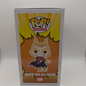 Silver Age All Might #608 Funko Pop! Vinyl Figure – My Hero Academia Collectible FRENLY BRICKS - Open 7 Days
