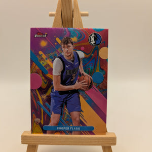 2025-26 Topps Finest COOPER FLAGG Common Rookie Oil Spill #1 FRENLY BRICKS - Open 7 Days