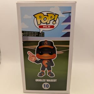 Orioles Mascot 10 ~ MLB: Baltimore ~ Funko Pop Vinyl BASEBALL FRENLY BRICKS - Open 7 Days