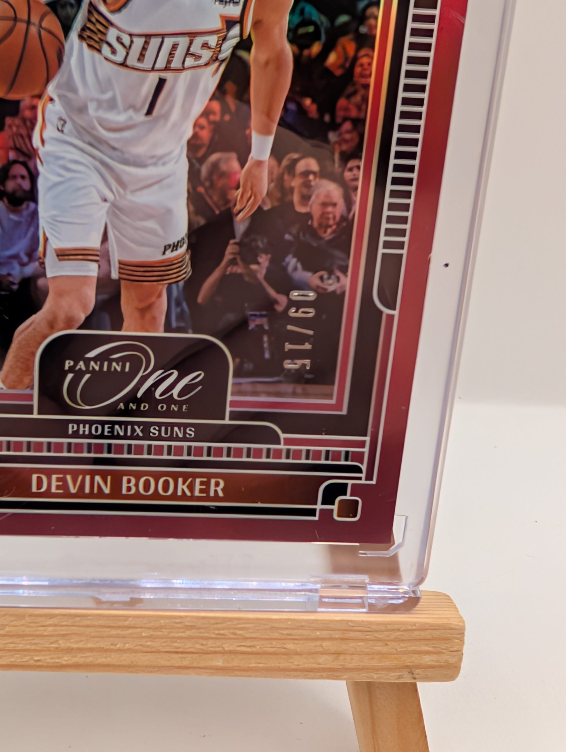 DEVIN BOOKER 2024-25 PANINI ONE AND ONE BASKETBALL RED SUNS /15 Q4003 FRENLY BRICKS - Open 7 Days image 3