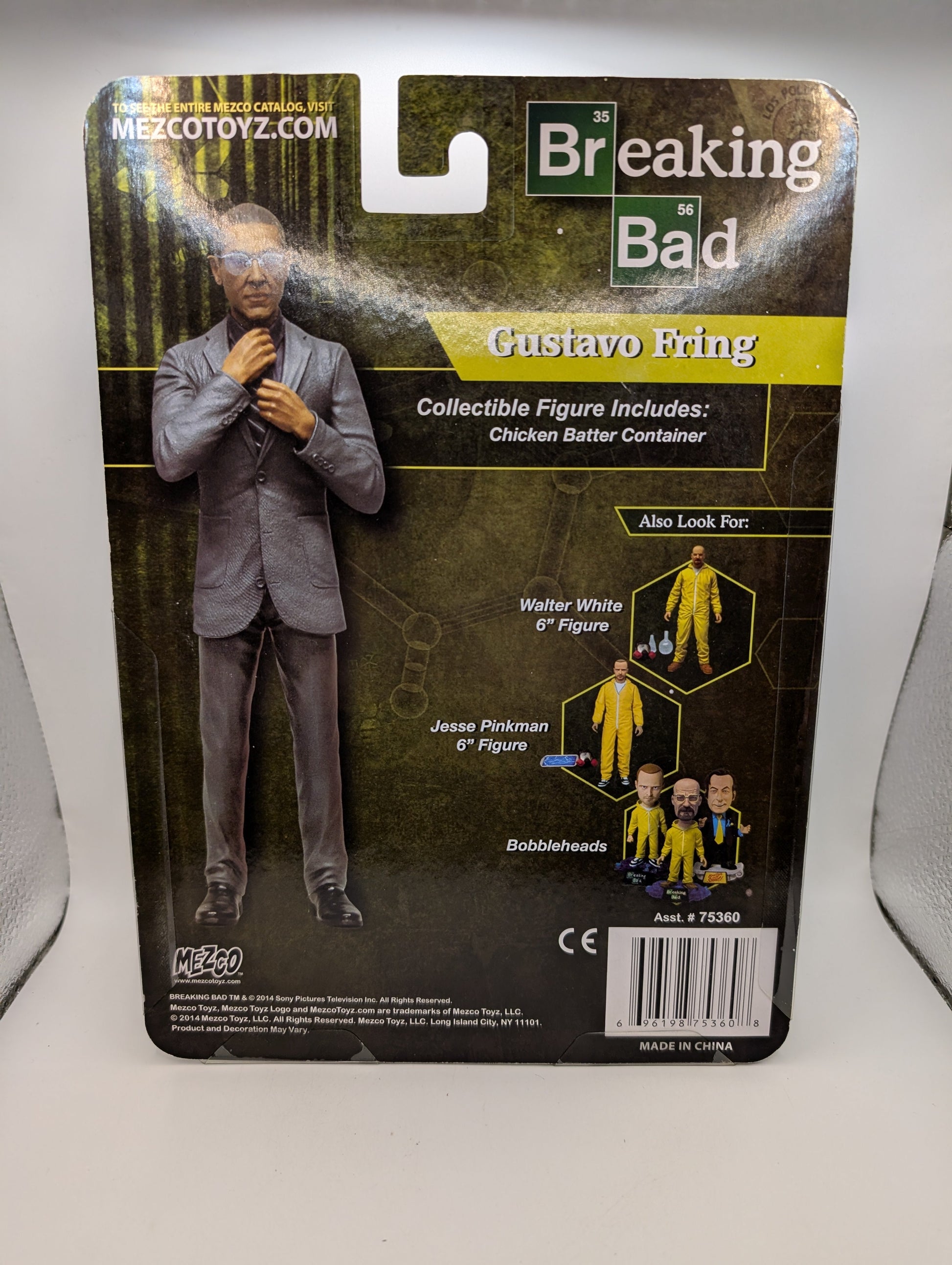 Mezco Breaking Bad Gus Fring 15cm Figure. FRENLY BRICKS - Open 7 Days