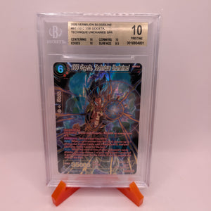 Dragon Ball Super SSB Gogeta,Technique Unchained BT11-012 SPR BGS 10 FRENLY BRICKS - Open 7 Days