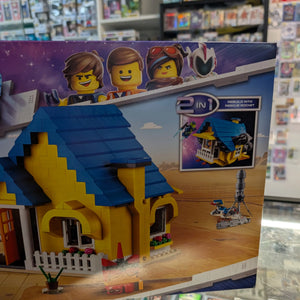 Lego Movie 2 Set 70831 EMMET'S DREAM HOUSE / RESCUE ROCKET! Wyldstyle Kitty NEW FRENLY BRICKS - Open 7 Days