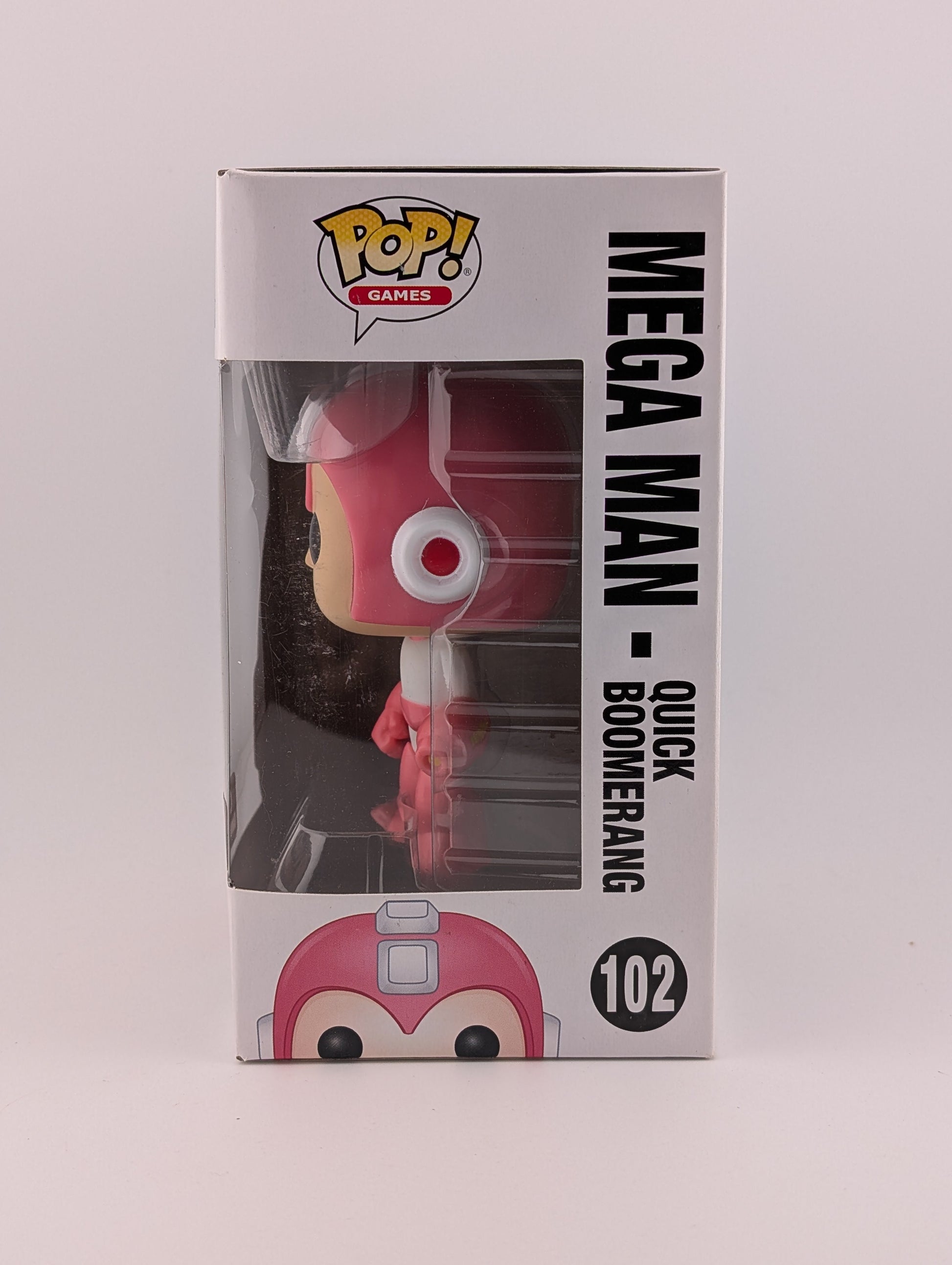 Funko POP! Games Megaman #102 Megaman Quick Boomerang GameStop Exclusive Vinyl Collectable FRENLY BRICKS - Open 7 Days