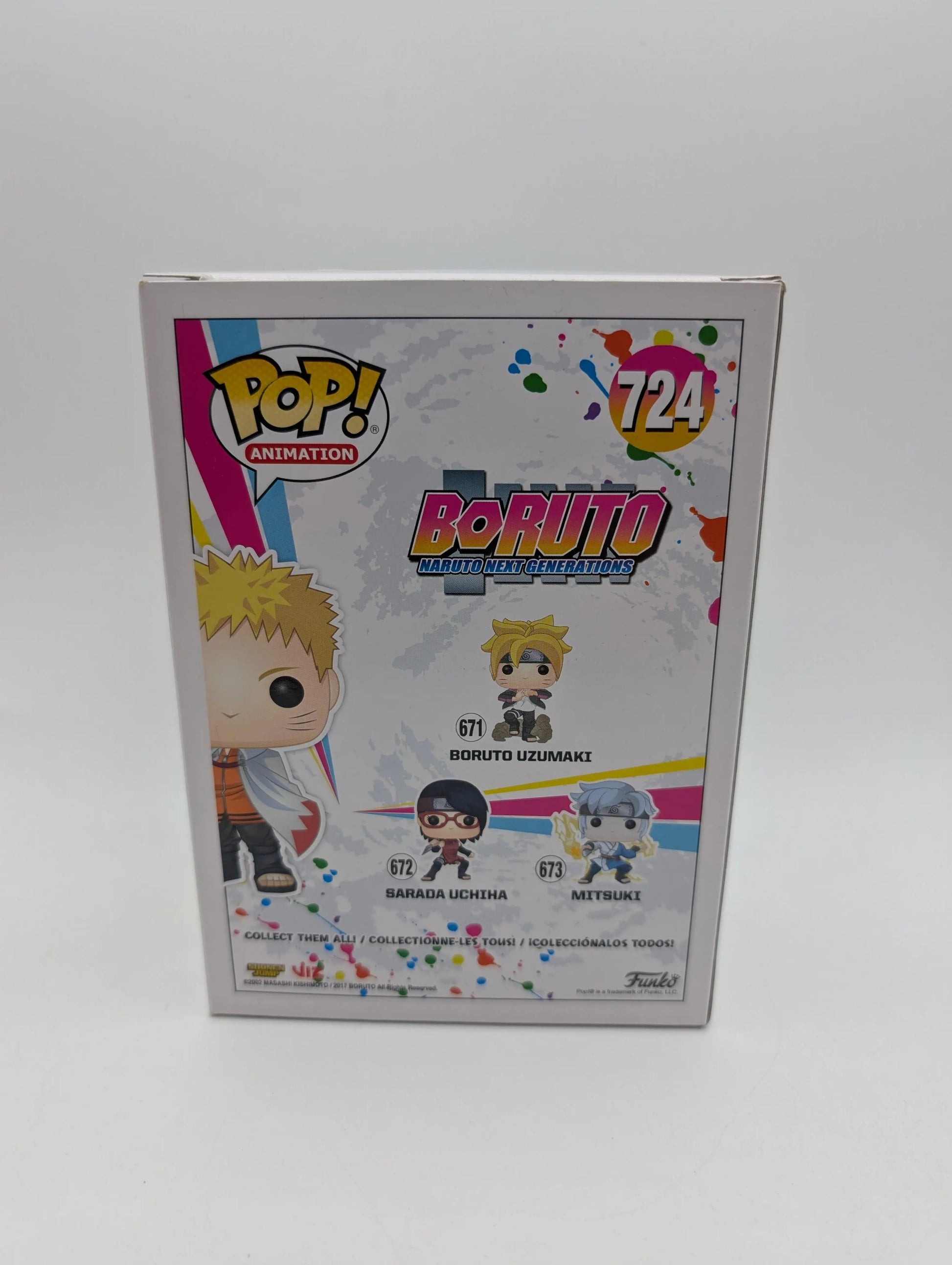 Funko Pop! Boruto Naruto (Hokage) Chase GITD #724 FRENLY BRICKS - Open 7 Days