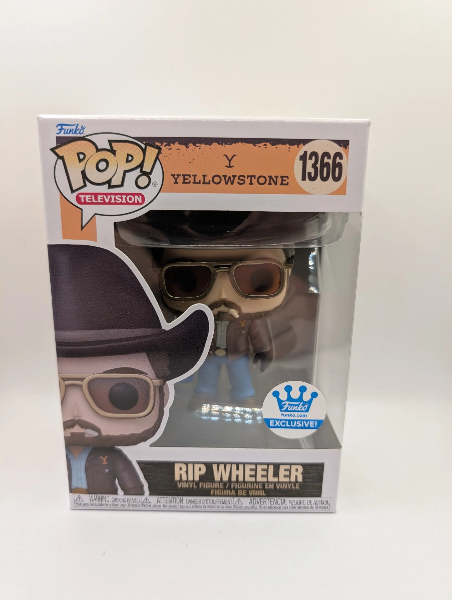 Funko Pop! Vinyl: Yellowstone - Rip Wheeler - Funko (Exclusive) #1366 FRENLY BRICKS - Open 7 Days