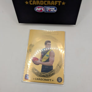 Cardcraft 24k Gold Card Craft 2025 Teamcoach AFL Footy Card Tom Lynch