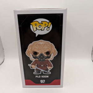 Star Wars: Plo Koon Funko Pop Vinyl Figure #97  2016 FRENLY BRICKS - Open 7 Days