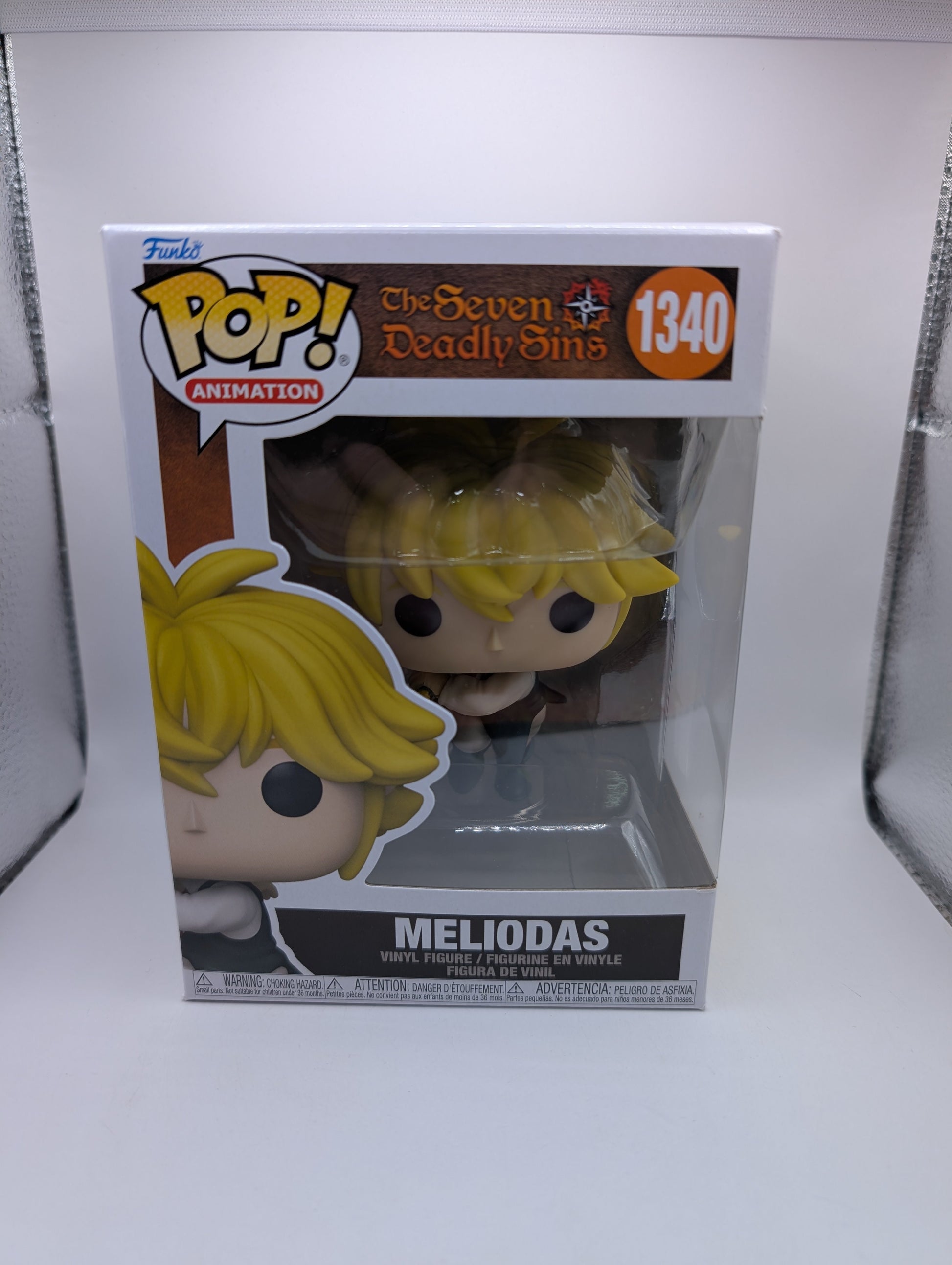 MELIODAS 7 DEADLY SINS 1340 Funko Pop Vinyl FRENLY BRICKS - Open 7 Days