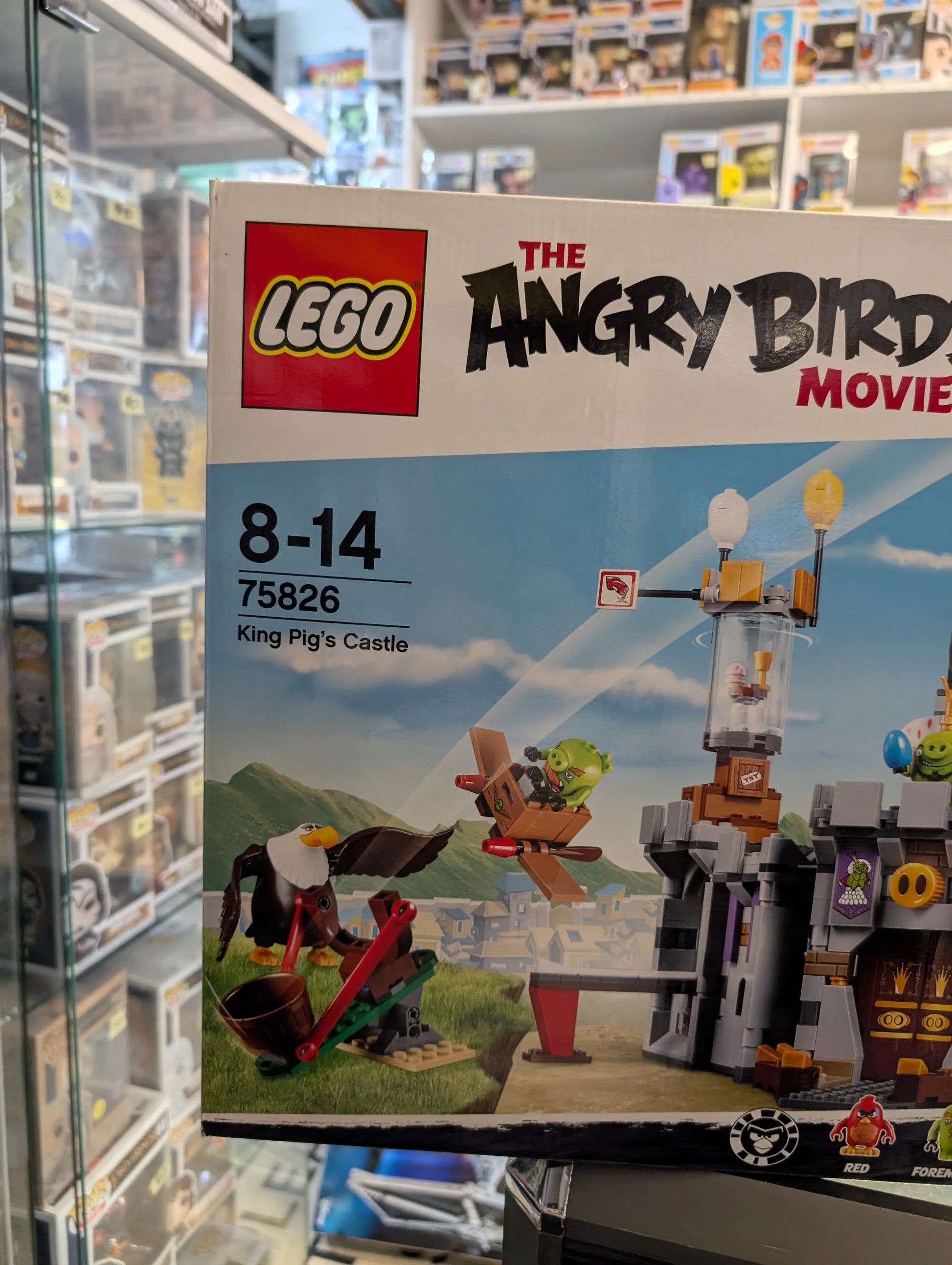 2016 LEGO King Pig's Castle 75826 Angry Bird Movie LEGO set New / Unopened FRENLY BRICKS - Open 7 Days