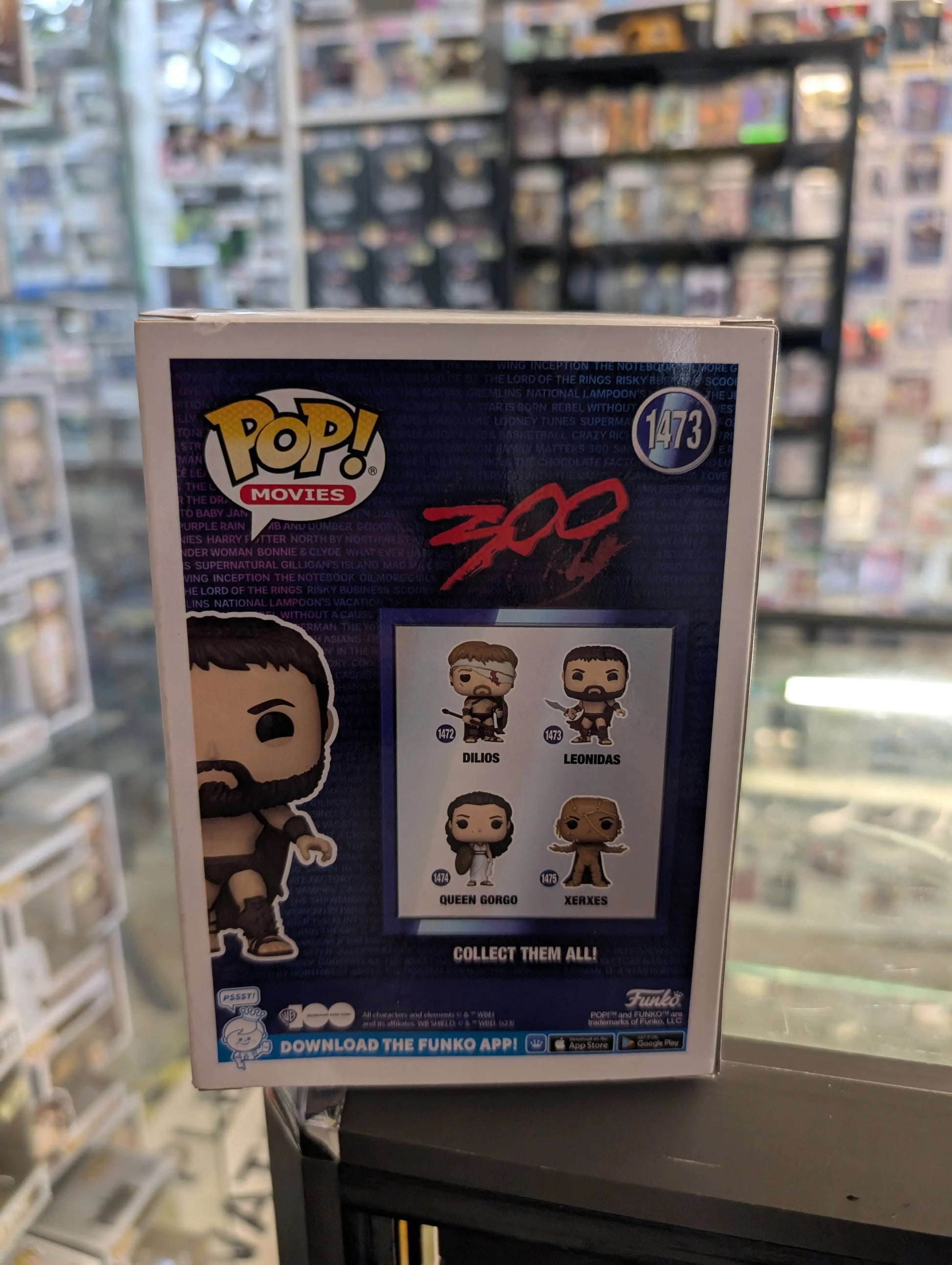 300 - Leonidas Warner Bros. 100th Pop! Vinyl Figure FRENLY BRICKS - Open 7 Days