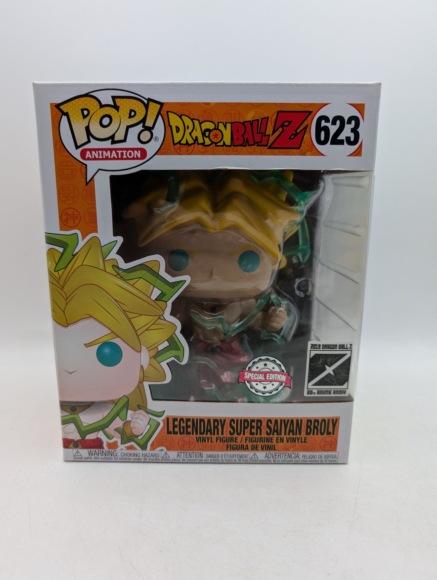 Pop Vinyl - Legendary Super Saiyan Broly #623 2019 Anime Anniversary- Dragon Ball Z