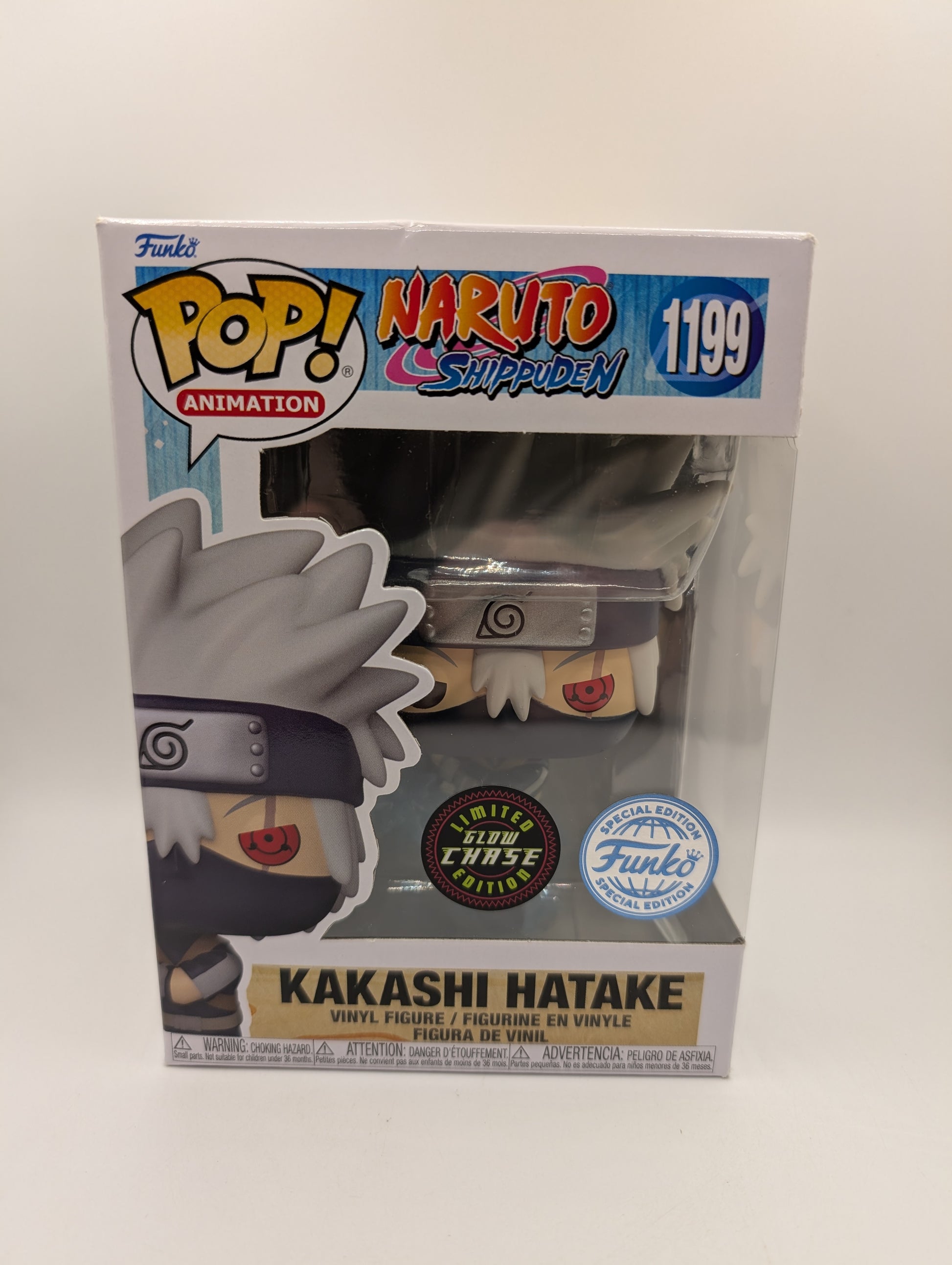 Naruto Shippuden “Kakashi Hatake” #1199 CHASE Funko Pop! vinyl