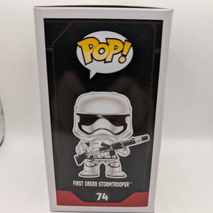 Funko Pop Star Wars Stormtrooper #74 First Order Exclusive Figure FRENLY BRICKS - Open 7 Days