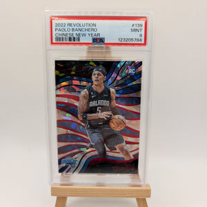 2022-23 Panini Revolution Paolo Banchero #139 Chinese New Year RC Rookie PSA 9