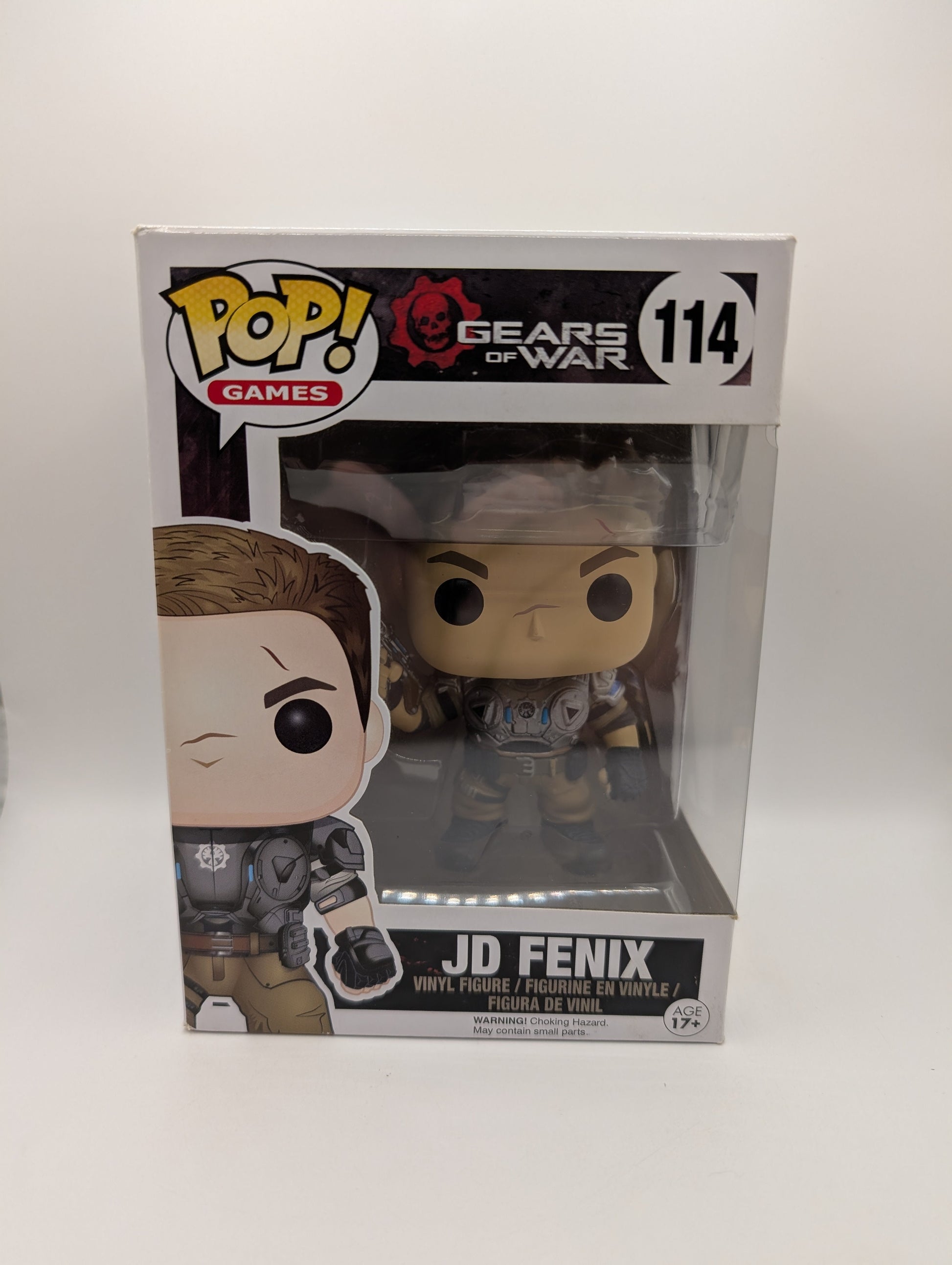 Funko Pop Vinyl! JD Fenix #114 Gears Of War Collectable Figure Vaulted Games FRENLY BRICKS - Open 7 Days