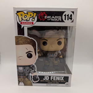 Funko Pop Vinyl! JD Fenix #114 Gears Of War Collectable Figure Vaulted Games FRENLY BRICKS - Open 7 Days