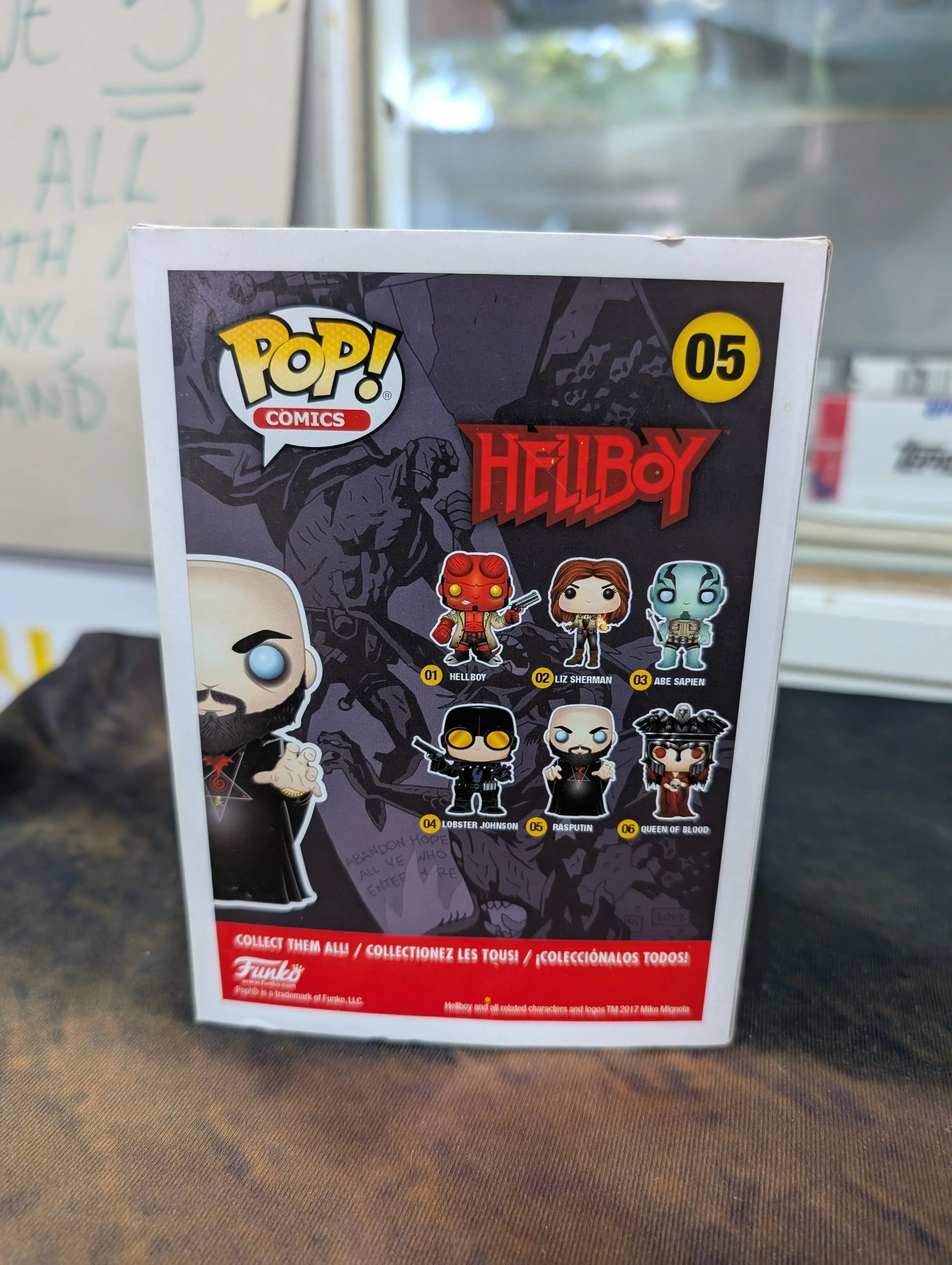 Funko POP Comics  Hellboy #05 Rasputin Vinyl Collectible Figure FRENLY BRICKS - Open 7 Days