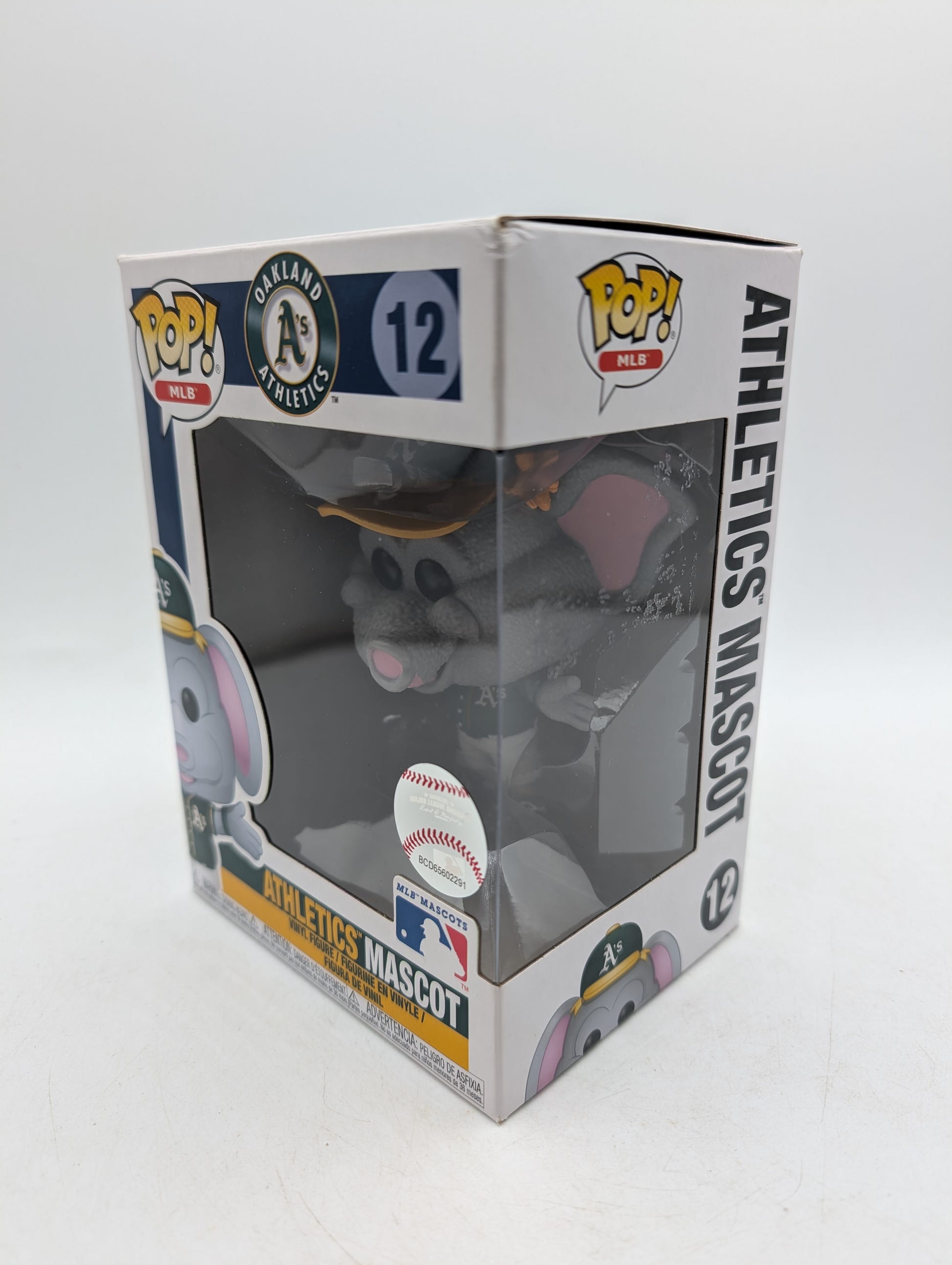 FUNKO Pop! MLB Baseball Oakland Athletics Mascot Stomper Oakland A's #12 image 9