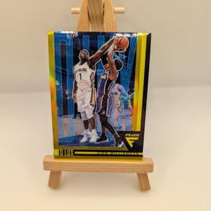 2020-21 Panini Flux #1 D Lux Zion Williamson Gold Prizm /10 Pelicans FRENLY BRICKS - Open 7 Days