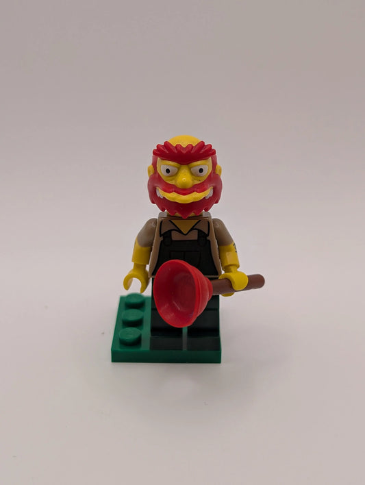Lego Groundskeeper Willie 71009 The Simpsons Series 2 Collectible Minifigure FRENLY BRICKS - Open 7 Days