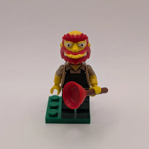 Lego Groundskeeper Willie 71009 The Simpsons Series 2 Collectible Minifigure FRENLY BRICKS - Open 7 Days