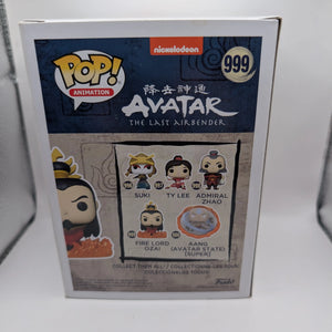 Avatar The Last Airbender Fire Lord Ozai Pop! Vinyl Figure #999 FRENLY BRICKS - Open 7 Days