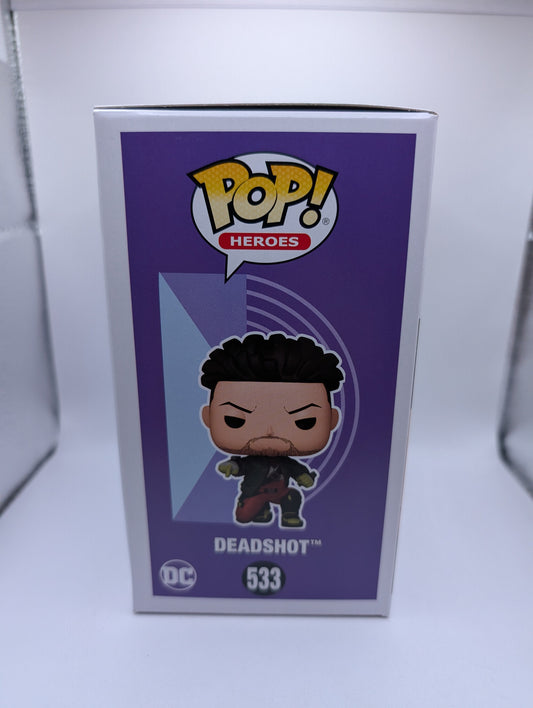 Suicide Squad: Isekai - Deadshot Pop! Vinyl Figure #533 FRENLY BRICKS - Open 7 Days
