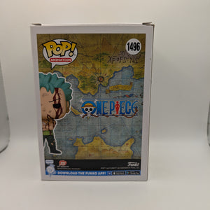 FUNKO Pop Vinyl Roronoa Zoro #1496 Figure FRENLY BRICKS - Open 7 Days