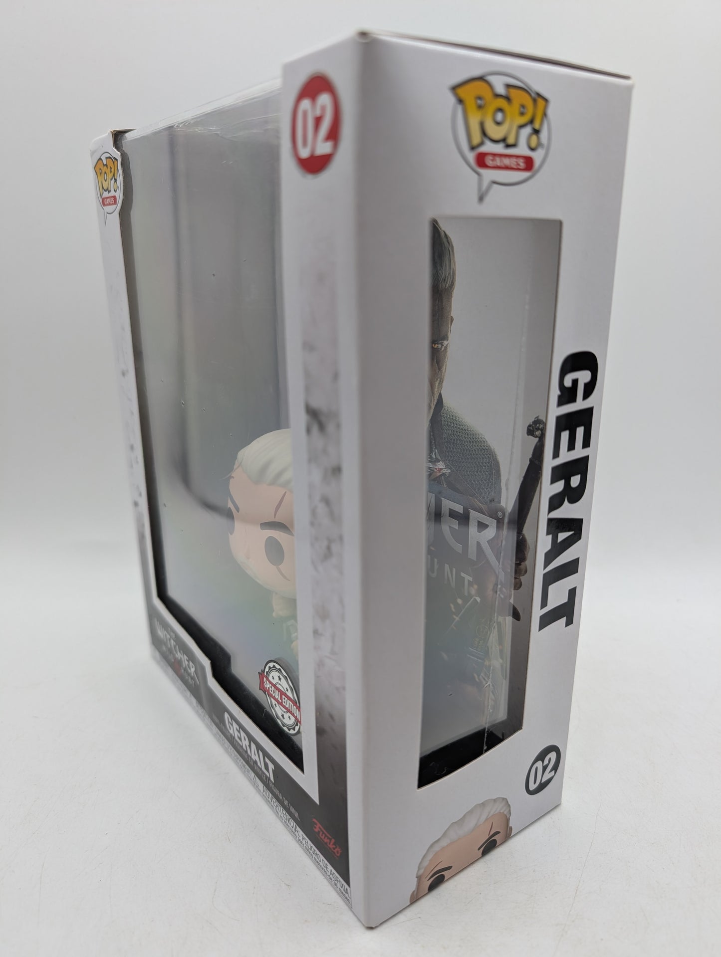 Funko POP! Games Cover: The Witcher 3: Wild Hunt Geralt #02