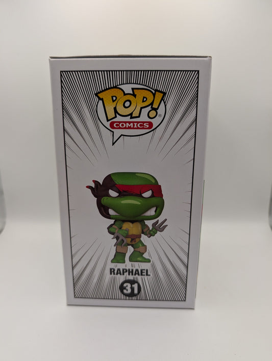 Funko Pop TMNT - Raphael Vinyl Figure #31 - Black and White Chase Edition FRENLY BRICKS - Open 7 Days