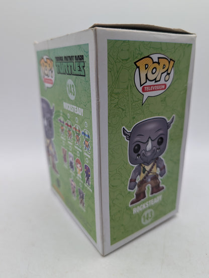 Funko POP! Animation Teenage Mutant Ninja Turtles Rocksteady #143 No Insert Mould