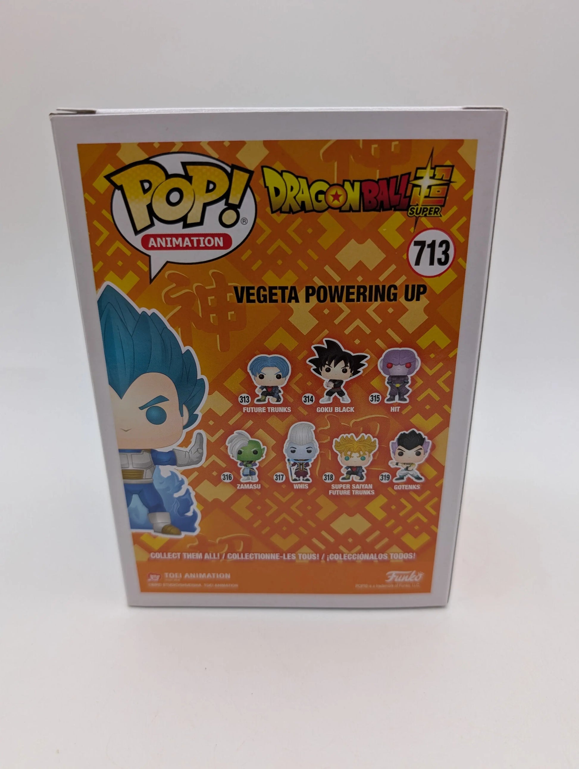 Dragon Ball Z - Vegeta Powering Up Glow in the Dark Pop! Vinyl Figure (RS) #713 FRENLY BRICKS - Open 7 Days