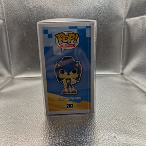 FUNKO Pop Vinyl Sonic With Ring #283 FRENLY BRICKS - Open 7 Days