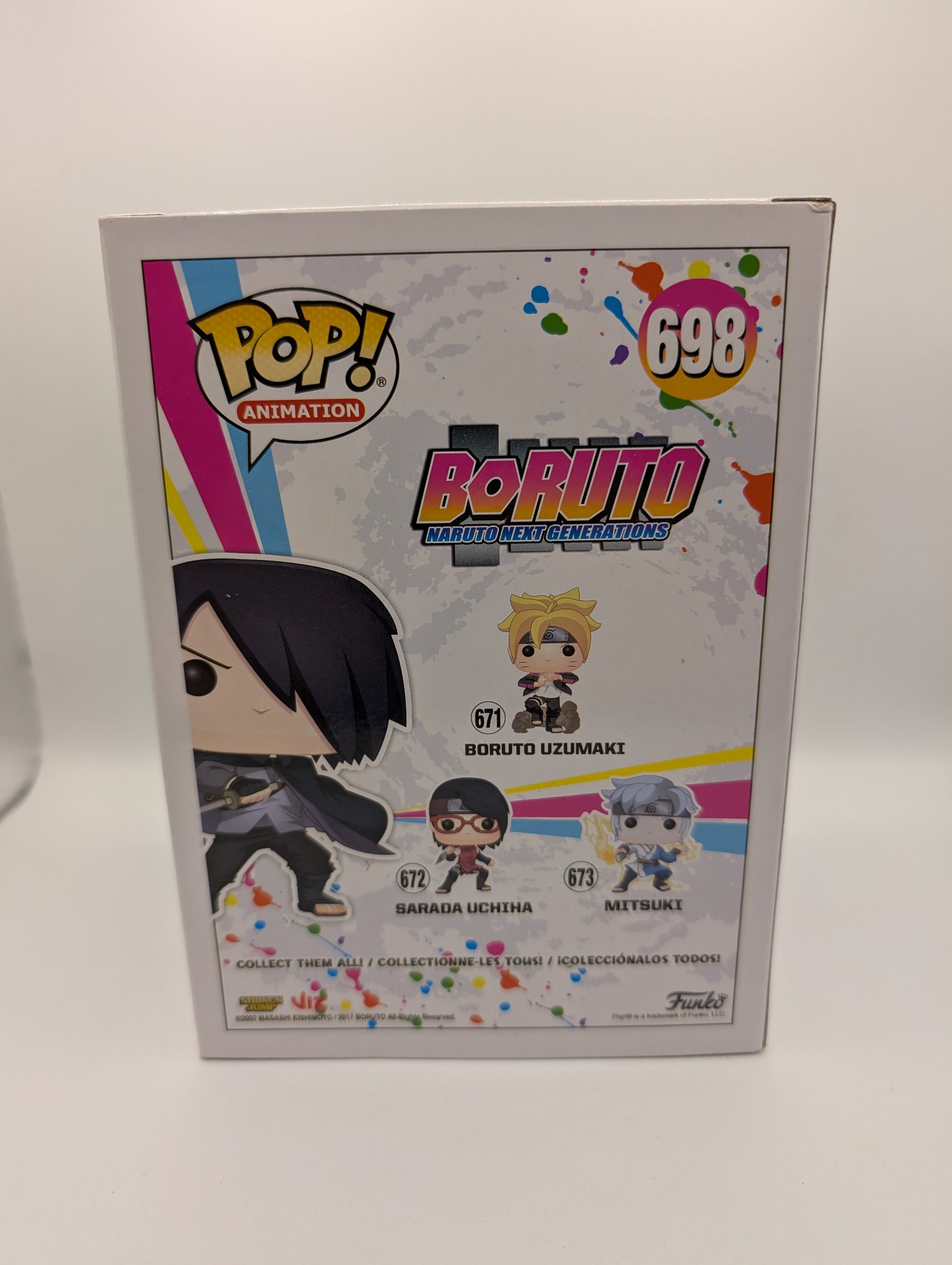 SASUKE UCHIHA SE 698 BORUTO Funko Pop Vinyl FRENLY BRICKS - Open 7 Days