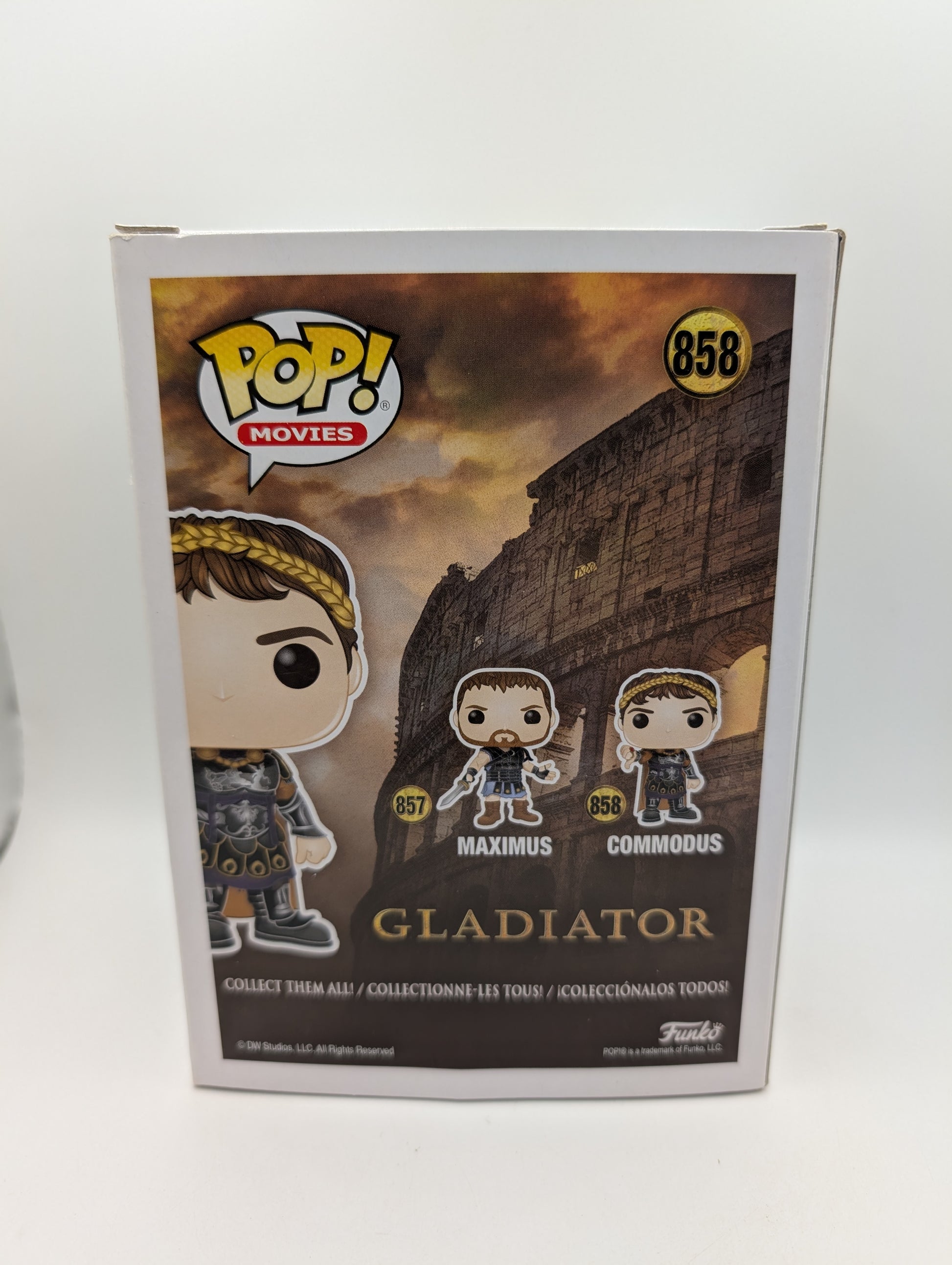 Funko Pop! Vinyl Commodus Pop 858 Gladiator 2019 Vaulted Figure