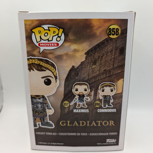 Funko Pop! Vinyl Commodus Pop 858 Gladiator 2019 Vaulted Figure