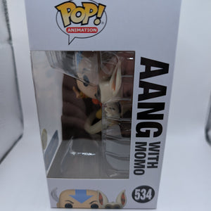 Funko POP! Aang Momo Glow in Dark Avatar Last Airbender Walmart Exclusive 534 FRENLY BRICKS - Open 7 Days